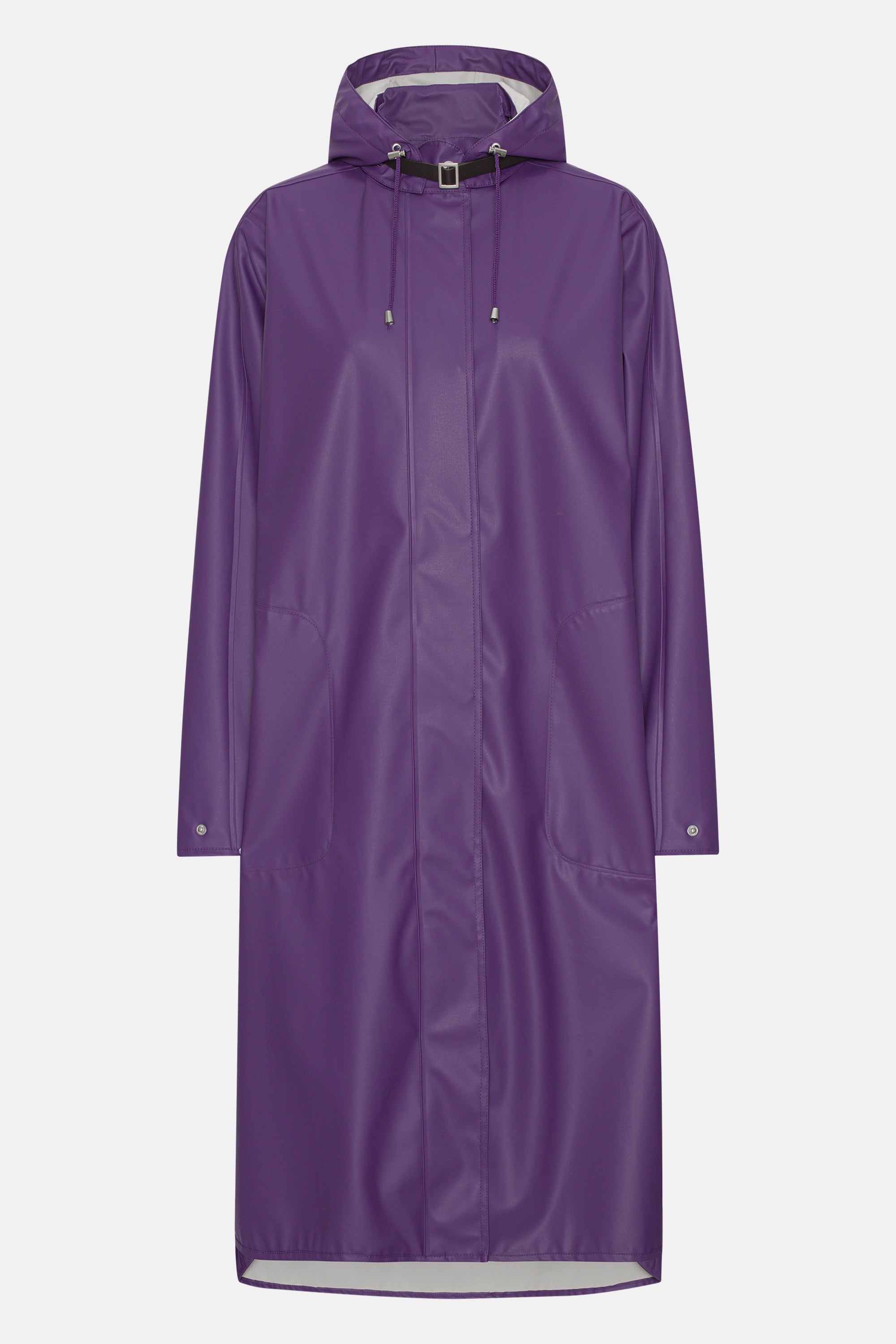 Long Light Raincoat - Purple Rain